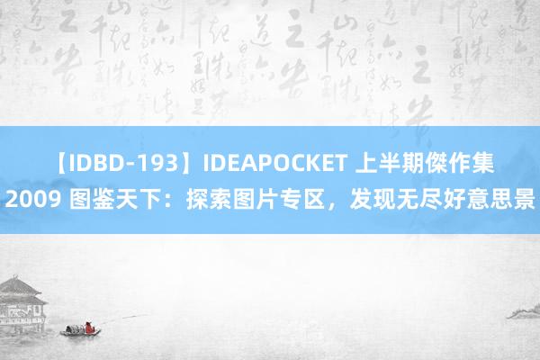 【IDBD-193】IDEAPOCKET 上半期傑作集2009 图鉴天下：探索图片专区，发现无尽好意思景